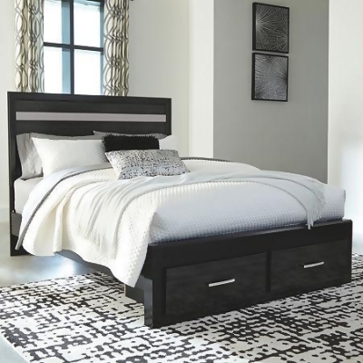 Signature Design by Ashley Starberry Queen Panel Bed with ...