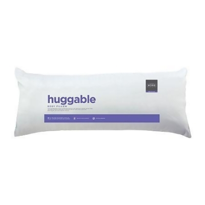 JCPenney Home Embossed Body Pillow, One Size , White from JCPenney at SHOP.COM