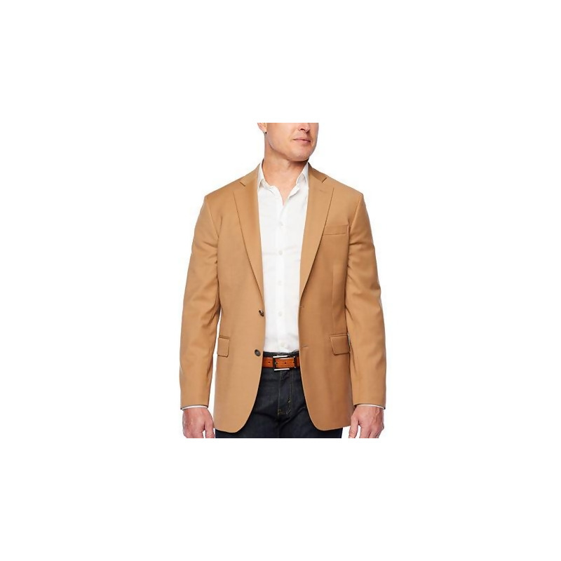 stafford hopsack mens stretch classic fit blazer