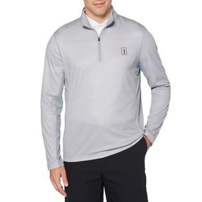 Download PGA TOUR Mens Mock Neck Long Sleeve Quarter-Zip Pullover ...