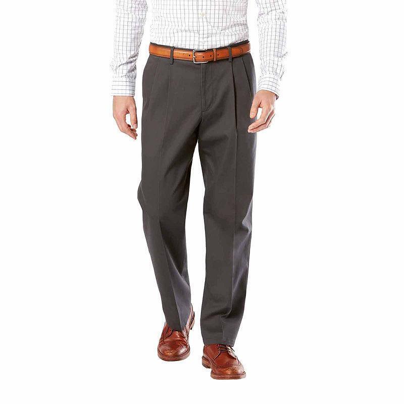 dockers d4 relaxed fit pleated