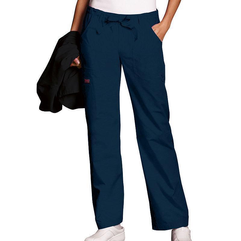ladies navy cargo trousers