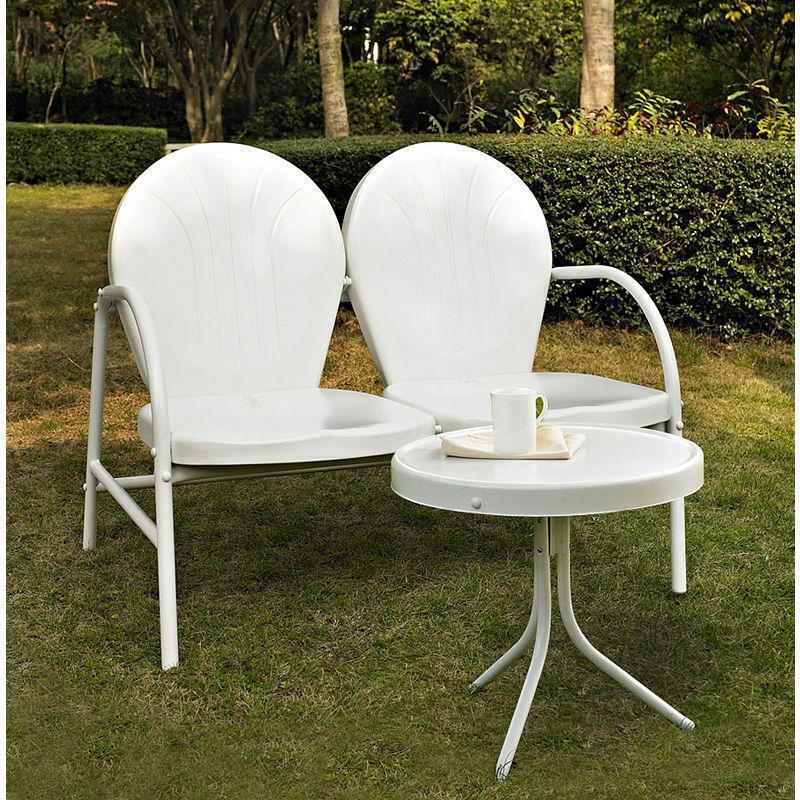 Griffith 2 Pc Metal Loveseat And Table, Jcpenney Outdoor Patio Furniture