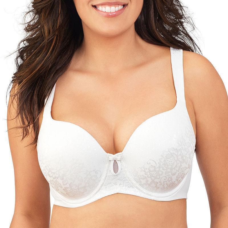 Vanity Fair Flattering Lift All Over Lace Full Figure Underwire Bra 76262 Womens Star White Dd From Jcpenney At Shop Com