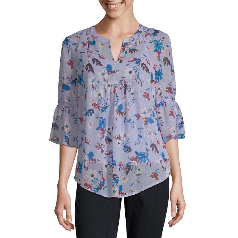 jcpenney petite blouses