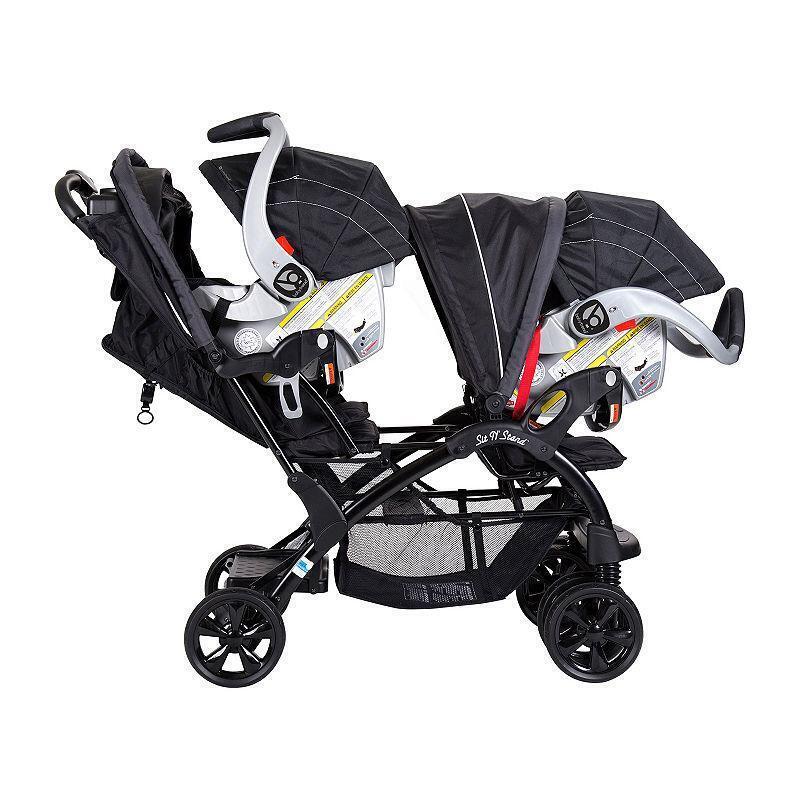 sit stand double stroller