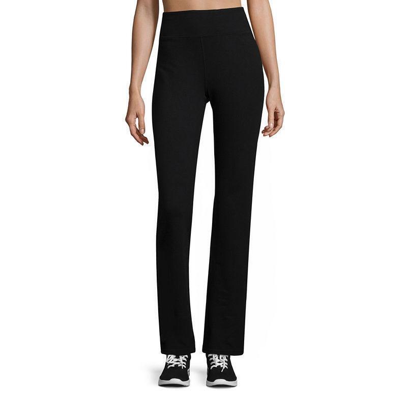 womens black bootleg pants