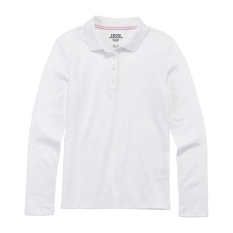 izod long sleeve polo shirts