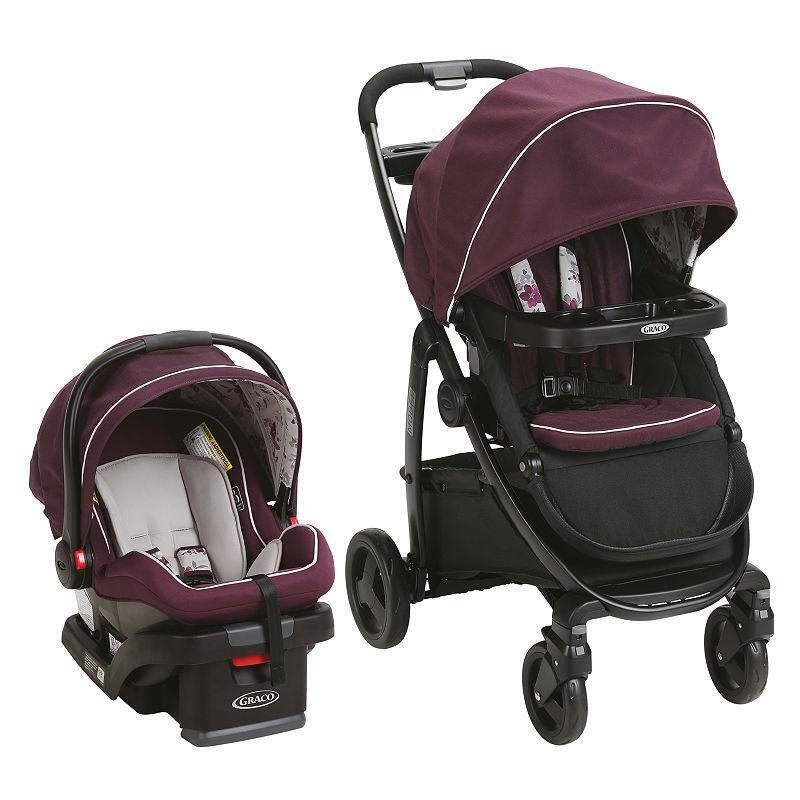 graco travel system purple