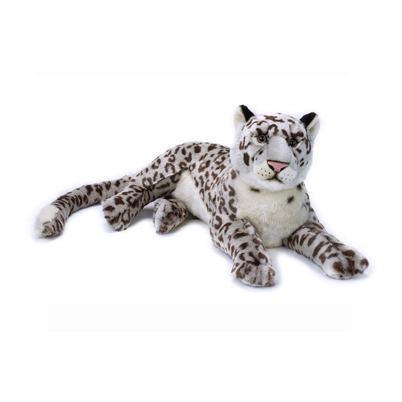 snow leopard plush