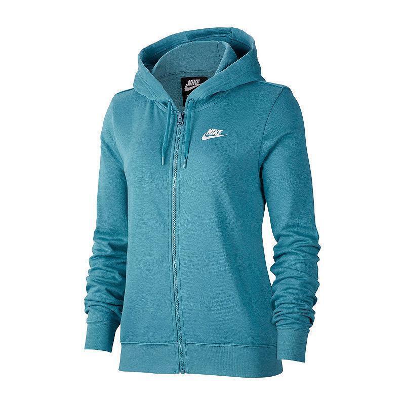 nike womens long sleeve knit hoodie