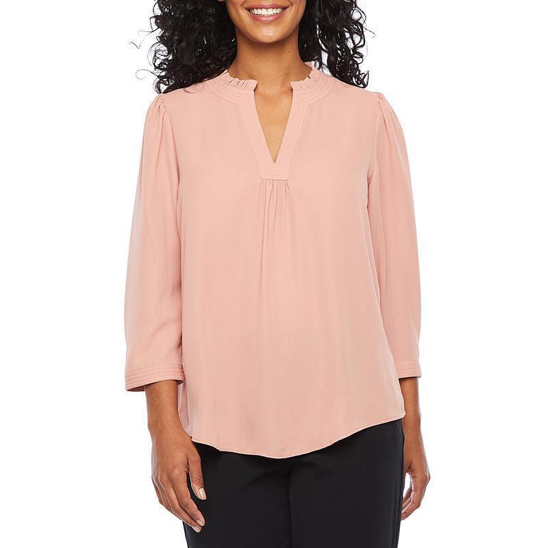 jcpenney petite blouses