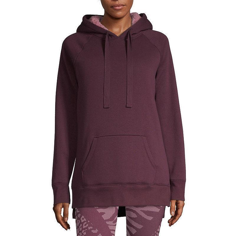 xersion womens long sleeve fleece hoodie