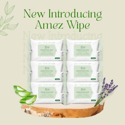 6 Packs Amez Wipe 