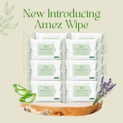 12 Packs Amez Wipe 
