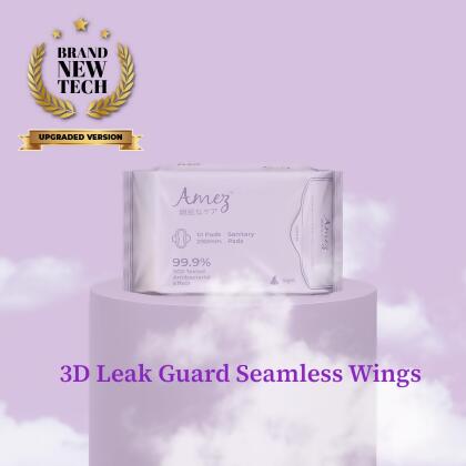 Amez Care Night [3D Leak Guard Seamless Wings] 