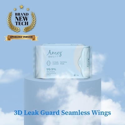 Amez Care Day [3D Leak Guard Seamless Wings] 