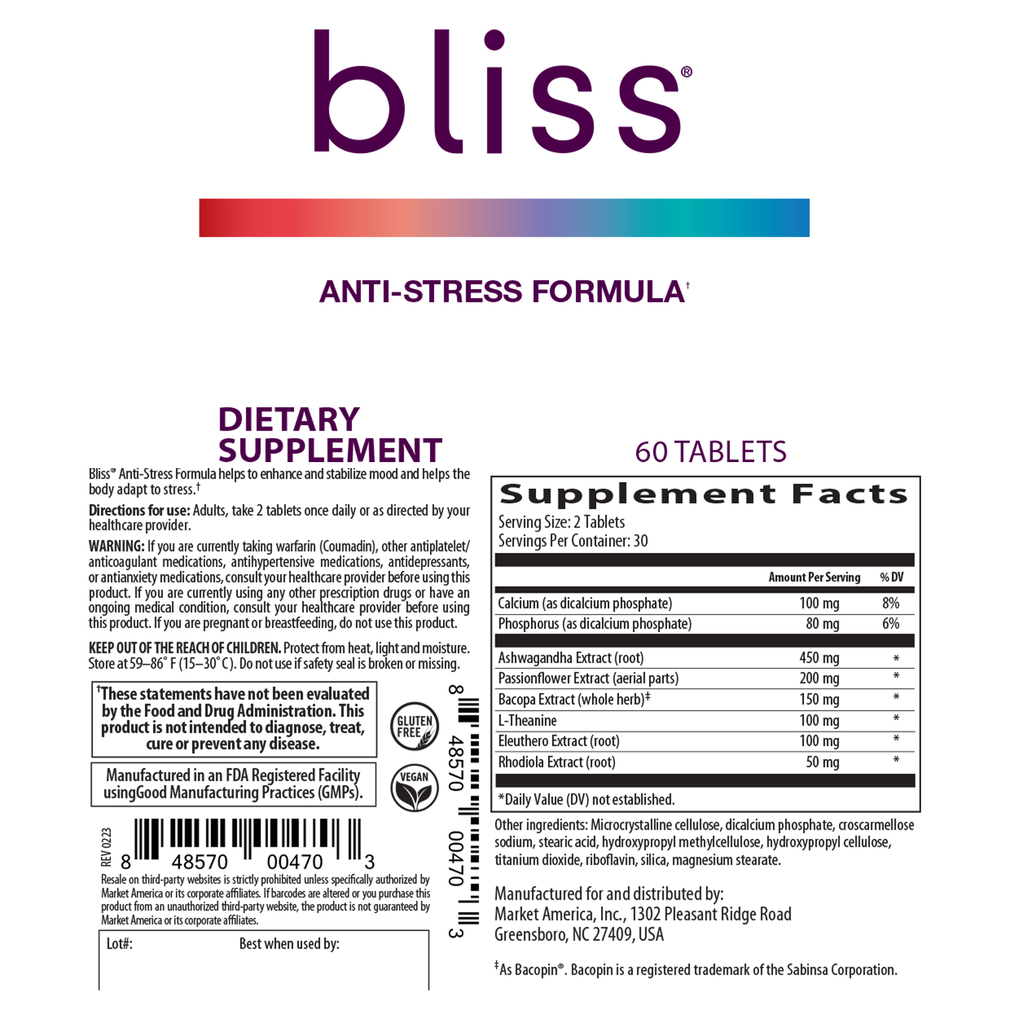 Bliss&#174; Anti-Stress Formula alternate image