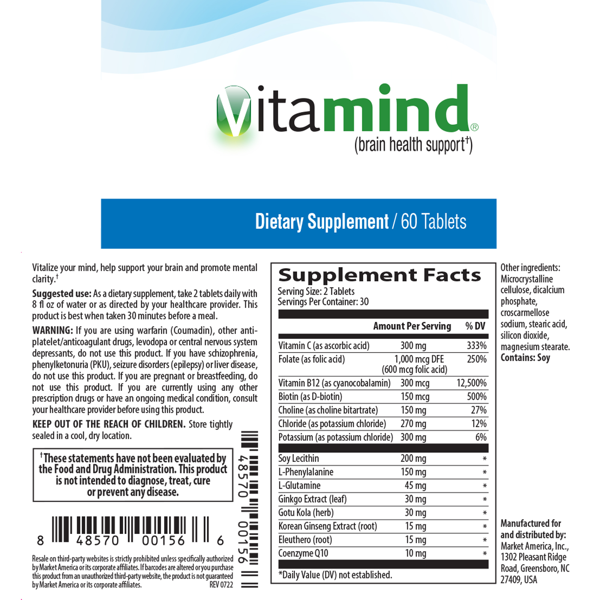 vitamind&#174; Mind Enhancement Formula alternate image