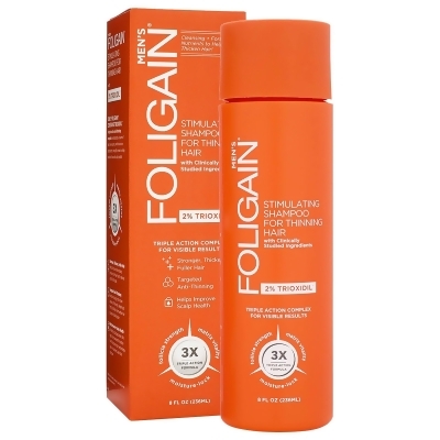 Foligain Stimulating Shampoo For Thinning Hair For Men With 2