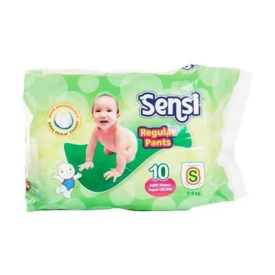 Sensi Baby Pant Diapers Size S - Pack 10 per pack from EAMart ...