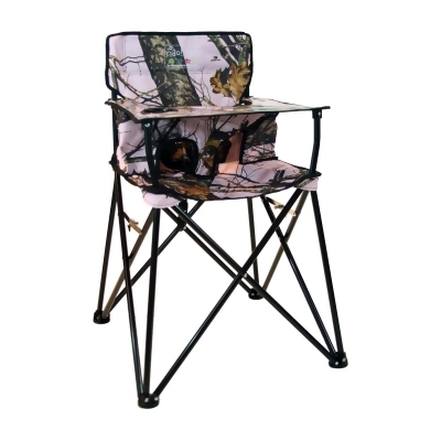 Ciao Baby Portable Baby High Chair Mossy Oak Pink Camo 1 Per