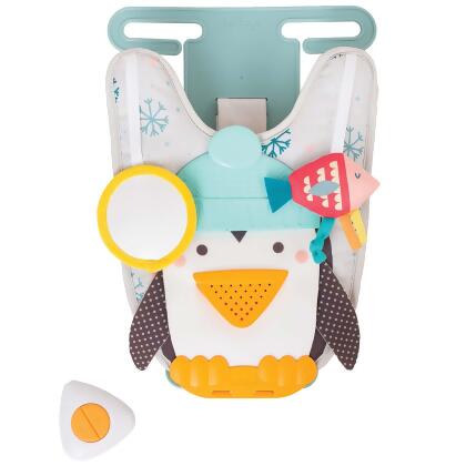 taf toys prince the penguin baby soother