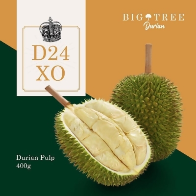 Big Tree Durian: D24 XO Durian Pulp 400g 