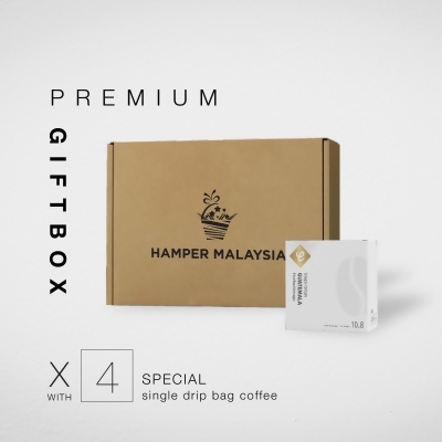 Premium Drip Coffee Gift Set (4 Boxes Per Gift Set) Choose Any 4 Types (FREE SHIPPING+ Save 10%) 