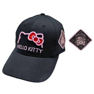 Hello Kitty 凱蒂貓, 親子棒球帽, Hello Kitty蝴蝶結黑色 款 