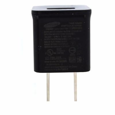 Samsung OEM Travel Adapter Single 1.2A USB Wall Charger - Black (ETA0U80JBE) 