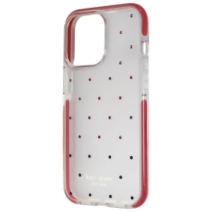 UPC 191058148308 product image for Kate Spade Hardshell Case for iPhone 13 Pro - Pin Dot Ombre Pink/Clear - All | upcitemdb.com