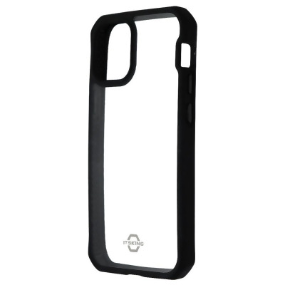 ITSKINS Hybrid Solid 5G Case for Apple iPhone 12 Mini - Black and Transparent 