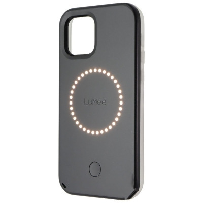 LuMee Light Up Selfie Case for iPhone 12 and iPhone 12 Pro - Matte Black 