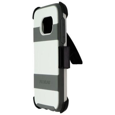 Pelican Voyager Series Hard Case & Holster for Samsung Galaxy S7 - White/Gray 