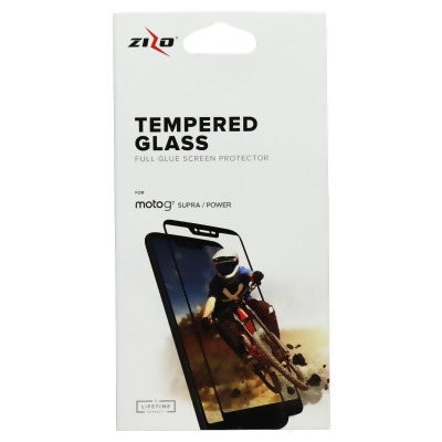 Zizo Tempered Glass Screen Protector for Motorola Moto G7 Supra / Power - Clear 