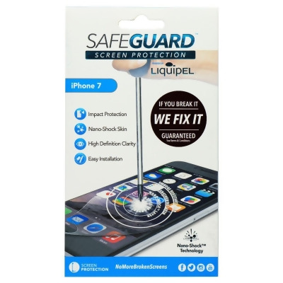 Liquipel SafeGuard Screen Protector for Apple iPhone 7 - Clear 