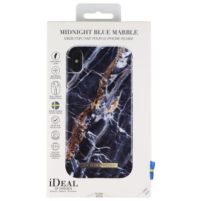 iDeal of Sweden Hard Case for Apple iPhone Xs Max - Midnight Blue Marble 