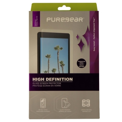 PureGear HD Tempered Glass Screen Protector for Samsung Galaxy Tab E (8) - Clear 