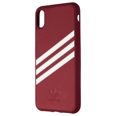 Adidas 3-Stripes Snap Case for Apple iPhone Xs Max - Burgundy 