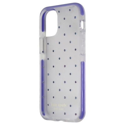 Kate Spade Defensive Hardshell Case for iPhone 12 Mini - Pin Dot Gems / Lilac 