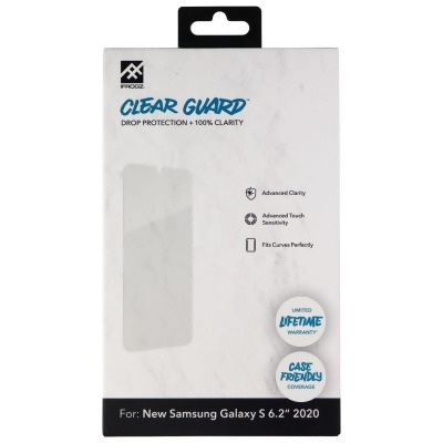 iFrogz Clear Guard Film Screen Protector for Samsung Galaxy S20 - Clear 