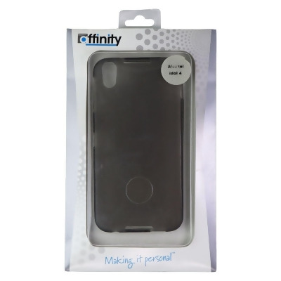 Affinity Flexible Gel Skin Case for Alcatel Idol 4 - Smoke Tint 
