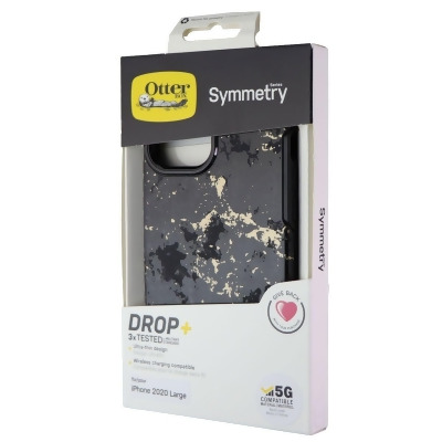 OtterBox Symmetry Series Case for Apple iPhone 12 Pro Max - Enigma (Black/Gold) 