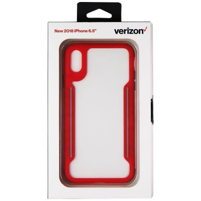 Verizon Slim Guard Case for Apple iPhone XS Max - Rose Red/Gray 