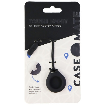 Case-Mate Tough Sport Keychain Case for Apple AirTag - Black 
