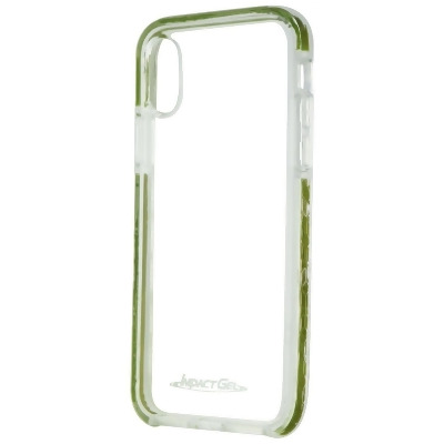 Impact Gel Crusader Lite Series Case for Apple iPhone Xs/X - Green / Clear 