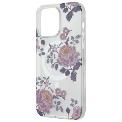 Coach Protective Case for MagSafe for iPhone 14 Pro Max - Moody Floral / Purple 