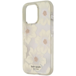 UPC 191058146700 product image for Kate Spade Defensive Hardshell Case for iPhone 13 Pro - Hollyhock Floral Clear - | upcitemdb.com