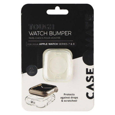 Case-Mate Tough Watch Bumper for Apple Watch Series 7 & 8 (45mm) - Clear 